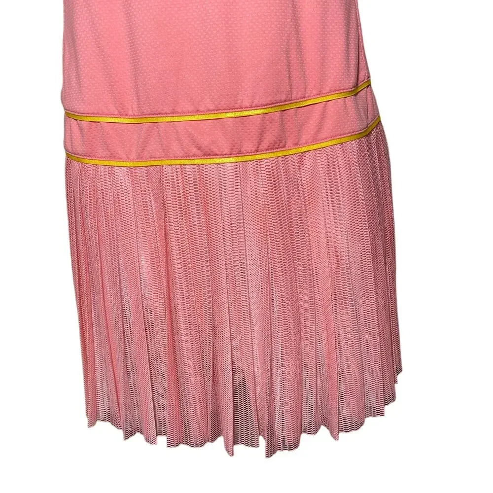 Nike Maria Sharpova Pink Tennis Dress Ballerina Coral Sphere Size Medium NWT - Picture 9 of 16